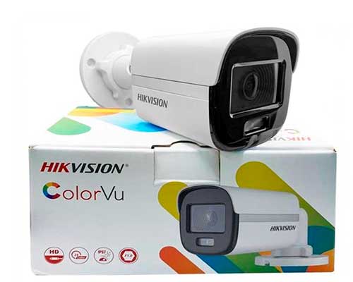 Camara De Seguridad Hikvision Analoga P Mp Plastic Bullet Ip Colorvu Ds Ce Df T Pf